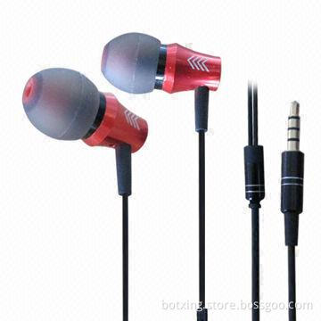 Top Quality Metal In-ear Earphones, Nice Gift Box Good for Christmas Promotion